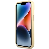 Guess GUHCP14MHGCRHD iPhone 14 Plus 6.7 "auksinis/auksinis kietas dėklas Croco Collection