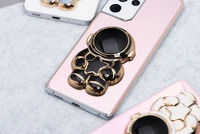 Lipnus telefono stovas ASTRONAUT - juodas