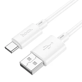 Kabelis USB-A į USB-C Hoco 3A 1 m X88 baltas