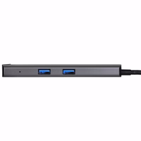 Unitek H1112F aktyvusis šakotuvas USB-C 5 Gbps, HDMI RJ-45 PD 100 W