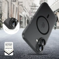 Tech-Protect MagSlim Magnetinis dėklas telefonui iPhone 16 - juodas