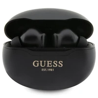 Guess GUTWST50EK TWS Bluetooth ausinės + įkrovimo stotelė - juodos Classic EST