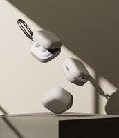 Ringke Silikoninis Dėklas for Samsung Galaxy Buds 4 / 4 Pro - smėlinis