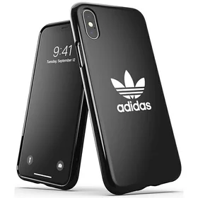 Adidas OR Snap dėklas Trefoil iPhone X / XS - juodas