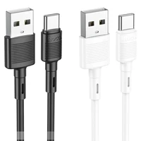 Kabelis USB A į USB C Hoco 3A 1 m X83 juodas