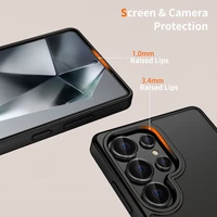 Tech-Protect MagMat Dėklas telefonui Samsung Galaxy S25 Ultra - Juodas