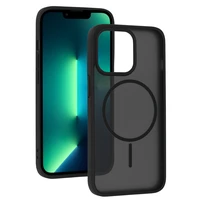 Magmat plonas dėklas Iphone 13 Pro juodas