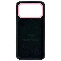 Nimmy Glasses Cool Cat dėklas telefonui iPhone 17 Pro Max - juodas