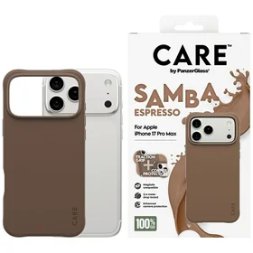 CARE by PanzerGlass Madingas Samba Magnetinis dėklas telefonui iPhone 17 Pro Max - Rudas