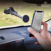 SBS TESUPMAGEXT teleskopinis išmaniojo telefono laikiklis, suderinamas su MagSafe - juodas