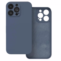 Telefono dėklas "Silicone" Samsung A145 A14 4G / A146 A14 5G tamsiai mėlynas