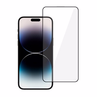 Grūdintas stiklas "Tel Protect 10X HD Titanium", skirtas "Iphone 14 Pro" (vokas)