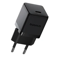Baseus Palm 20W USB-C sieninis įkroviklis - juodas