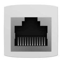 Tinklo jungtis Ethernet RJ-45 kabelio jungtis Baseus AirJoy Series 10 vnt. - baltos