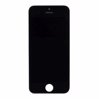 ekranas + lietiminis AAA QUALITY TIANMA GLASS IPHONE 5 juodas