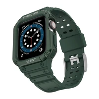 Apsauginė apyrankė Apple Watch 42/44/45mm šarvuotas dėklas - žalia