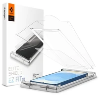 Spigen ELITE SHIELD EZ FIT hibridinis stiklas Samsung Galaxy S25 - skaidrus