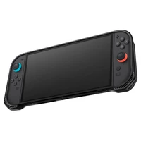 Spigen Rugged Armor dėklas Nintendo Switch 2 – matinis juodas