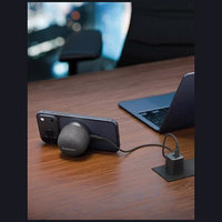 Bluetooth garsiakalbiai Energea Magaudio Go Plus Qi MagSafe su dirželiu grafitinis