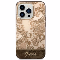 Guess GUHCP14LHGPLHC iPhone 14 Pro 6.1 ochrinis kietasis dėklas Porcelain Collection