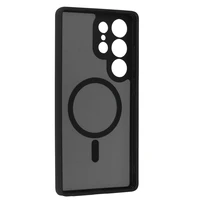 Pilnas matinės Mag dangtis telefonui Samsung Galaxy S25 Ultra - juodas