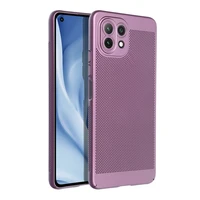 BREEZY dėklas telefonui, skirtas XIAOMI Mi 11 Lite 5G / Mi 11 Lite LTE 4G / Mi 11 Lite NE, violetinis