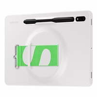 SAMSUNG EF-GX700CW TAB S8 DĖKLAS SU DIRŽELIU BALTA DĖŽUTĖ