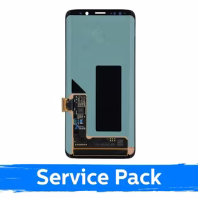 LCD ekranas suderinamas su Samsung G960 S9 juodas (Service Pack) (NF versija)