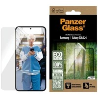 PanzerGlass Eco Matrix Itin platus grūdinto stiklo skirtas Samsung Galaxy S25