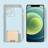 TEL PROTECT prabangus dėklas su stovu skirtas iPhone 11 Pro – juodas