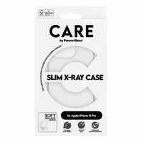 CARE by PanzerGlass plonas X-Ray dėklas telefonui iPhone 15 Pro - skaidrus