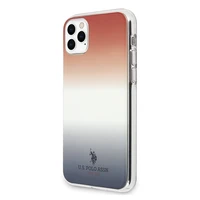 US Polo USHCN65TRDGRB iPhone 11 Pro Max raudona-mėlyna Gradient Pattern Collection