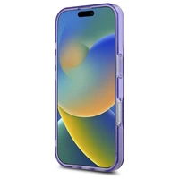 Guess IML Gėlių Vainikas Magnetinis dėklas iPhone 16 - violetinė