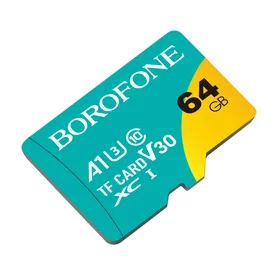 Borofone Atminties kortelė MicroSD 64GB SDHC Class10 95MB/s