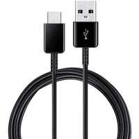 Samsung EP-DG970BBE USB-A – USB-C kabelis 1.5m (OOB didmeninė – pakaitinė pakuotė) – juodas