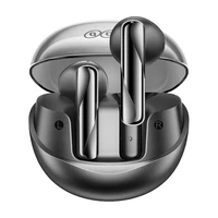 TWS QCY AilyBuds Clear T32 ausinės (juodos)