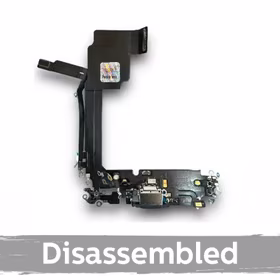 Įkrovimo jungtis suderinama su iPhone 15 Pro Max su Flex / juodas titanas / (100% originali / Naudota)