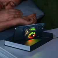 Acefast belaidis indukcinis įkroviklis su aušinimo sistema tamsiai pilkas (E2)