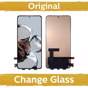 Ekranas skirtas Xiaomi 12T / 12T Pro juodas (Atnaujintas: China)