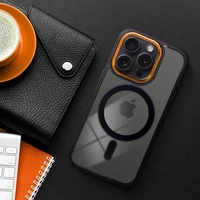 COLOR EDGE MAG COVER dėklas telefonui suderinamas su Magnetiniu IPHONE 11 juoda auksinė