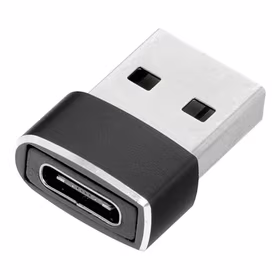 Adapteris Type-C į USB A – juodas