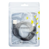 Wozinsky Kabelis USB - microUSB 2,4A 1m juodas (WUC-M1B)