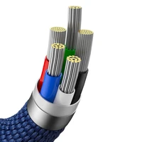 Baseus kabelis Crystal Shine USB-C - Lightning 1,2 m 20W mėlynas