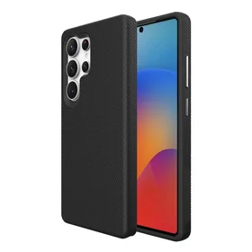 Dėklas Perfectionists Triangle Case Samsung S928 S24 Ultra juodas