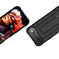 Hibridinis šarvuotas dėklas iPhone 17 Air - juodas