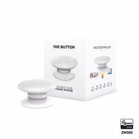 Fibaro The Button vieno mygtuko pagalbos įrenginys Bevielis Aliarmas