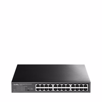 Cudy GS1024 tinklo komutatorius Gigabit Ethernet (10/100/1000) Juoda