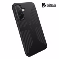 Speck Impacthero Grip – Samsung Galaxy A36 5G / A56 5G dėklas (juodas)