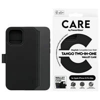 CARE by PanzerGlass Tango 2in1 piniginė Magnetinis dėklas telefonui iPhone 16 Pro Max - juodas
