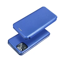 ELEGANCE knyginis dėklas telefonui SAMSUNG S24 Plus tamsiai mėlynas